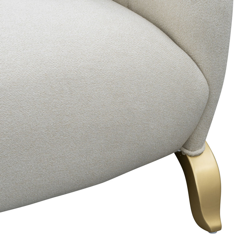 Scotts Square - Sofa - Cornsilk / Light Champagne - R&R Furniture Gallery (Fountain Valley, CA)