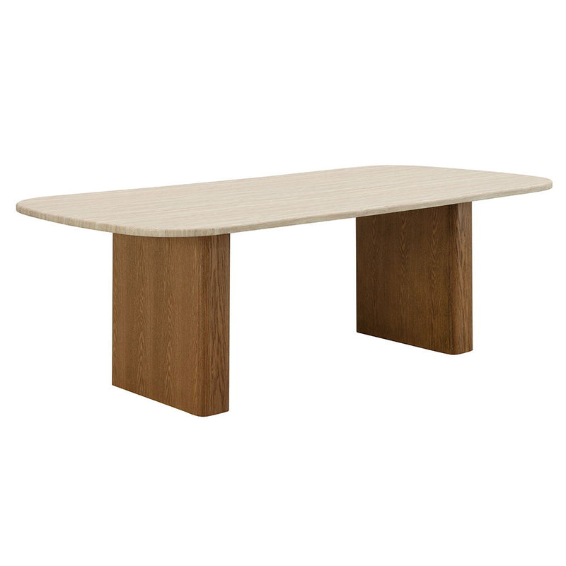 Lidi - Dining Table - Brown / Natural - R&R Furniture Gallery (Fountain Valley, CA)