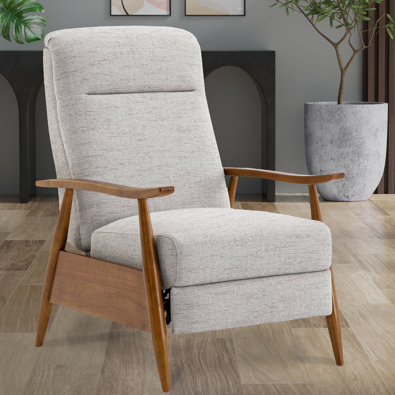Vaughn - Push Back Recliner With Solid Hardwood Legs - R&R Furniture Gallery (Fountain Valley, CA)