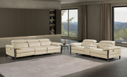 1246 - Modular Power Triple Reclining Sofa And Console Loveseat Set With Power Headrests - R&R Furniture Gallery (Fountain Valley, CA)