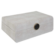 Lalique Art Deco box by Uttermost featuring intricate glass design with decorative basket-style shape and elegant craftsmanship