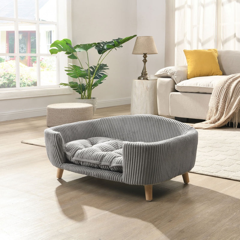 Elevated - Dog Bed Frame For Small Dog, Pet Couch Bed With Legs And Supportive Foam, Easy Assembly - R&R Furniture Gallery (Fountain Valley, CA)
