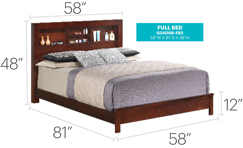 Bed With Transitional Design Stylish - R&R Furniture Gallery (Fountain Valley, CA)