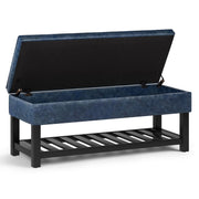 Cosmopolitan - Storage Ottoman Bench With Open Bottom - R&R Furniture Gallery (Fountain Valley, CA)