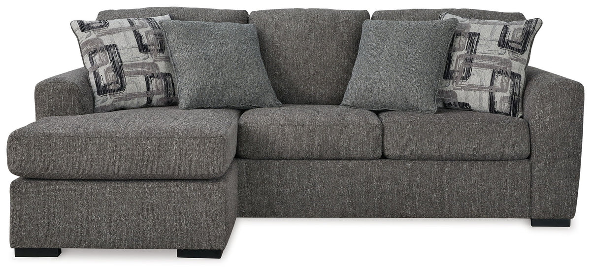 Gardiner - Sofa Chaise - Pewter - R&R Furniture Gallery (Fountain Valley, CA)