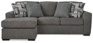 Gardiner - Sofa Chaise - Pewter - R&R Furniture Gallery (Fountain Valley, CA)