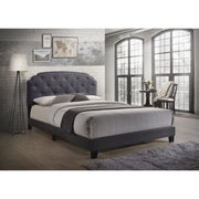 Tradilla - Queen Bed - Gray Fabric - R&R Furniture Gallery (Fountain Valley, CA)