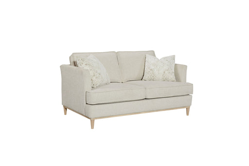 Loveseat With 2 Reversable Cushions And 2 Pillows - Off White - R&R Furniture Gallery (Fountain Valley, CA)