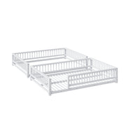 Bunk Bed Frame With Ladder And Safety Guardrails - R&R Furniture Gallery (Fountain Valley, CA)