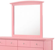 Elegant wall mirror by Glory Furniture with a stylish frame, perfect for modern home decor and enhancing room space.