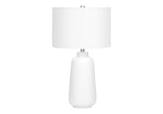 Lighting, Table Lamp, Ceramic, Modern - Cream - R&R Furniture Gallery (Fountain Valley, CA)