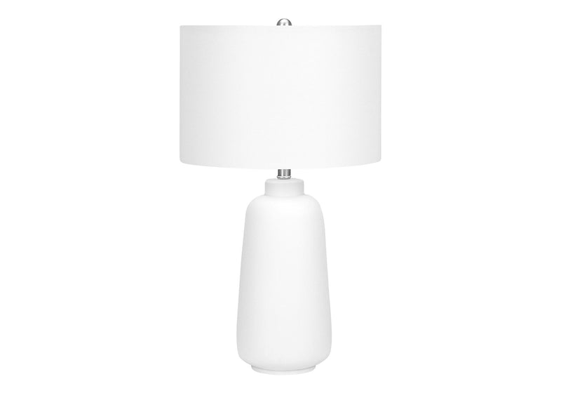 Lighting, Table Lamp, Ceramic, Modern - Cream - R&R Furniture Gallery (Fountain Valley, CA)
