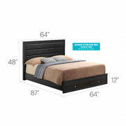 Elegant Storage Bed For Cozy Spaces - R&R Furniture Gallery (Fountain Valley, CA)