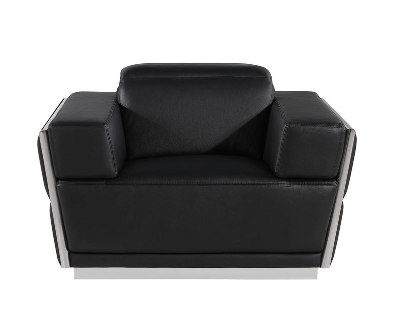 1111 - 3-Piece Sofa Set With Adjustable Headrest