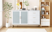 Murphy Bed With Frosted Glass Doors Design, Fake Drawers, Metal Legs - R&R Furniture Gallery (Fountain Valley, CA)