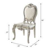 Bently - Side Chair (Set of 2) - Fabric & Champagne - R&R Furniture Gallery (Fountain Valley, CA)