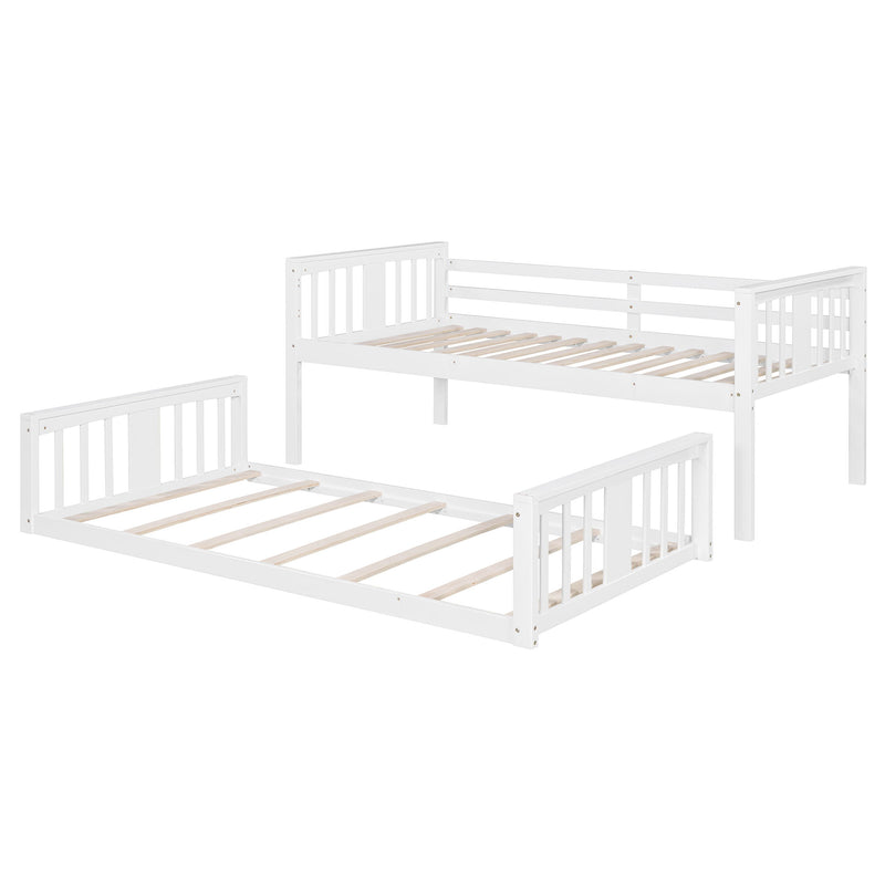 Solid Construction Bunk Bed & Ladder - R&R Furniture Gallery (Fountain Valley, CA)