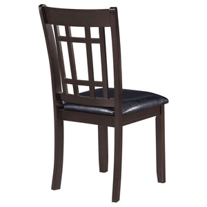 Lattice Back Side Chairs (Set of 2)