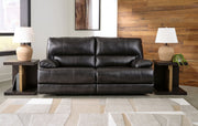 Mountainous - 2 Seat Power Reclining Sofa With Adj Headrest - Eclipse - R&R Furniture Gallery (Fountain Valley, CA)