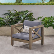 Brava - Mid - Century Modern Club Chair With Water Resistant Cushions - R&R Furniture Gallery (Fountain Valley, CA)