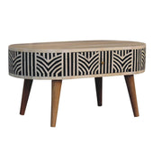 Inlay - Edessa Bone Table - R&R Furniture Gallery (Fountain Valley, CA)