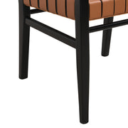 Noble House modern upholstered dining side chair with sleek design and cushioned seat, perfect for contemporary dining rooms.