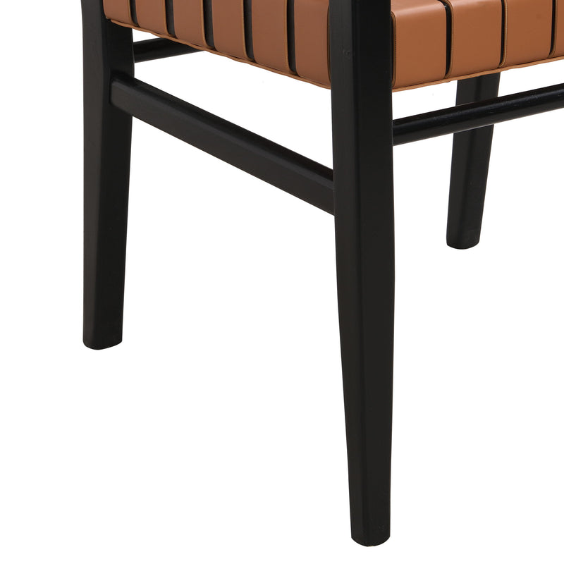 Noble House modern upholstered dining side chair with sleek design and cushioned seat, perfect for contemporary dining rooms.
