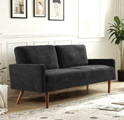 Sofa, European Style With Sleek Design, Modern & Vintage Flair, Upholstered 3 Seater Couch - R&R Furniture Gallery (Fountain Valley, CA)