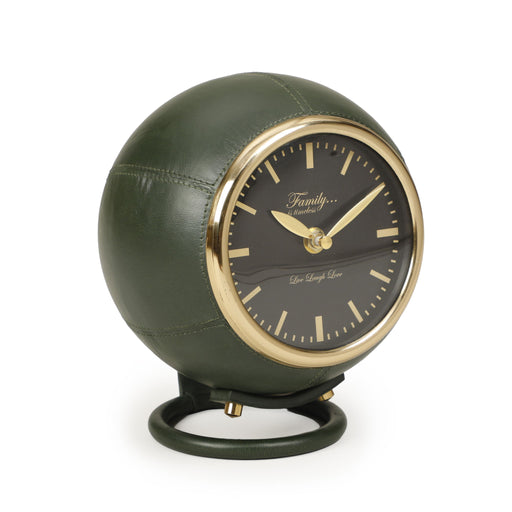 Draper - Designer Standing Accent Clock - Dark Green - R&R Furniture Gallery (Fountain Valley, CA)