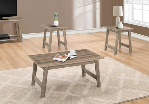 Table Set, Coffee, End, Side, Accent, Living Room Transitional (Set of 3) - R&R Furniture Gallery (Fountain Valley, CA)