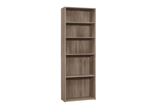 Bookshelf, Bookcase, 6 Tier, For Office, Transitional - R&R Furniture Gallery (Fountain Valley, CA)