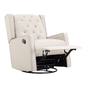 Milah - Gliding Swivel Recliner Tufted - R&R Furniture Gallery (Fountain Valley, CA)