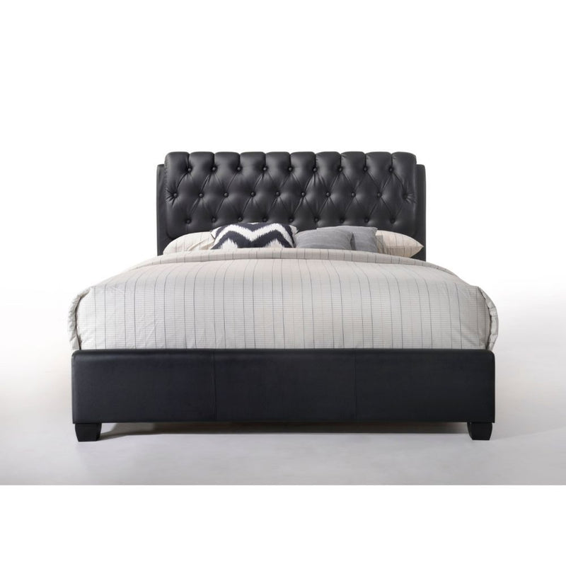 Ireland II - Bed (Button Tufted) - R&R Furniture Gallery (Fountain Valley, CA)