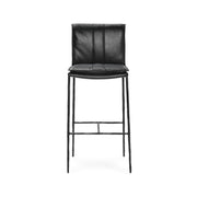 Classic Home Mayer bar stool at 28-30 inches height with wooden seat and metal legs, ideal for home bar or kitchen counter seating.