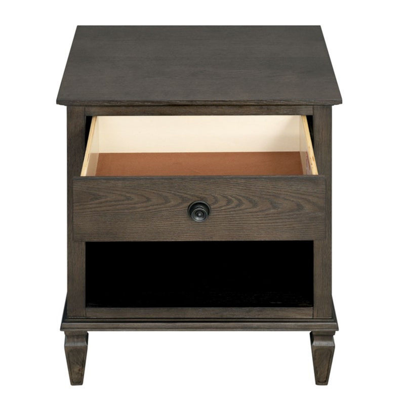 Victoria - Nightstand With Open Storage - R&R Furniture Gallery (Fountain Valley, CA)