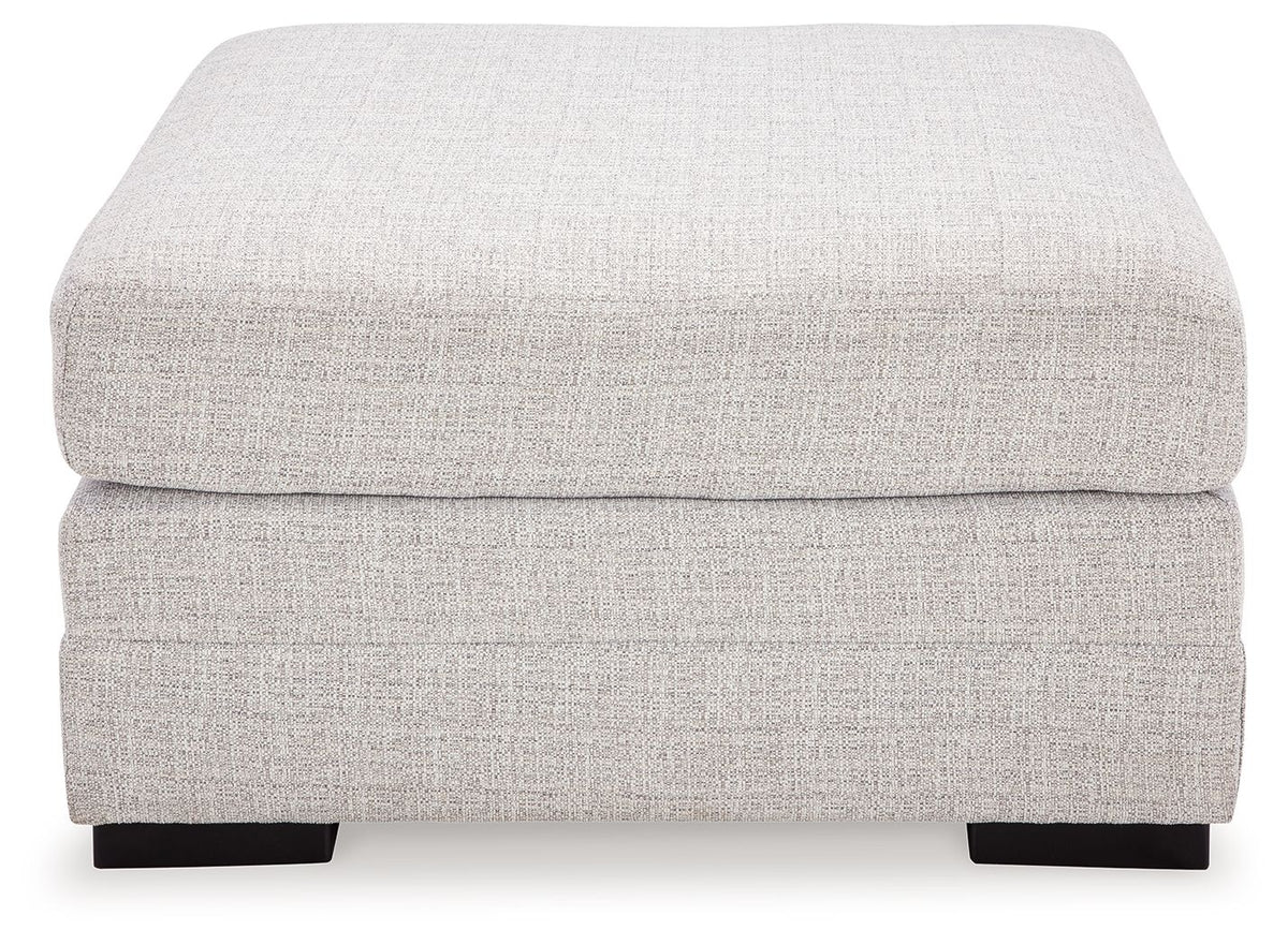 Koralynn - Oversized Accent Ottoman - Stone - R&R Furniture Gallery (Fountain Valley, CA)
