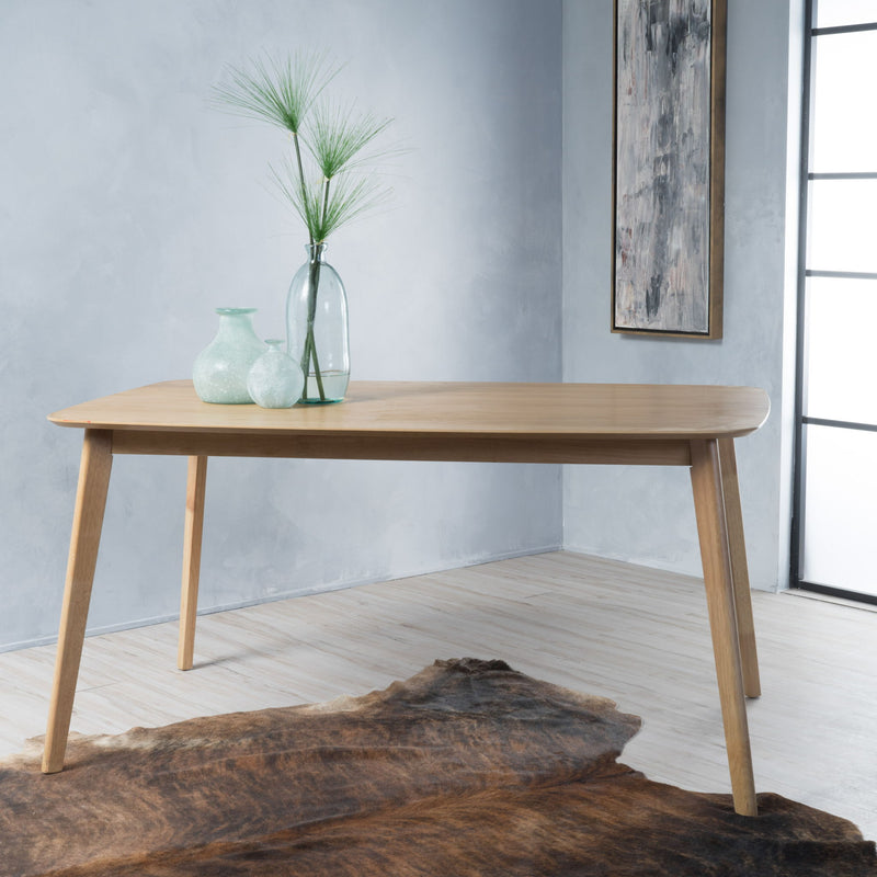 Retro Dining Table With Faux Wood Top - R&R Furniture Gallery (Fountain Valley, CA)