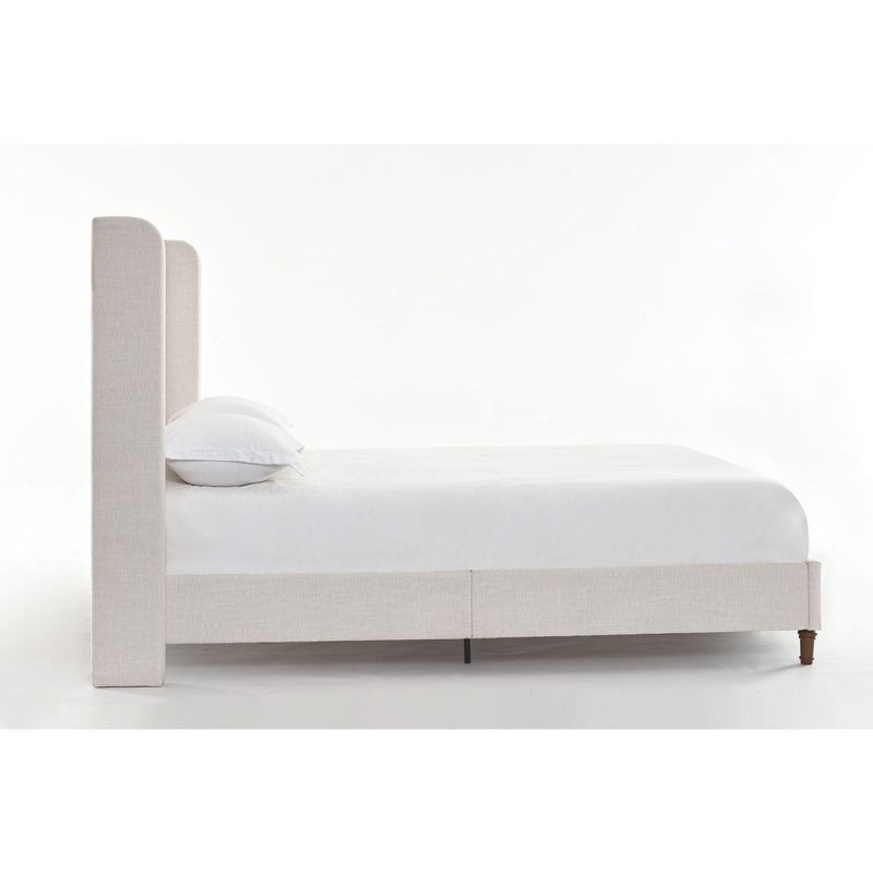 Hayden - Upholstered Wingback Bed With Tall Headboard - R&R Furniture Gallery (Fountain Valley, CA)