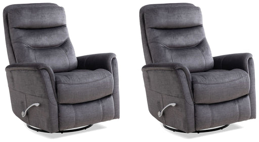 Gemini - Swivel Glider Recliner (Set of 2) - R&R Furniture Gallery (Fountain Valley, CA)