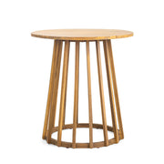 Outdoor Round Top Dining Table, Round Bistro Table - Teak - R&R Furniture Gallery (Fountain Valley, CA)