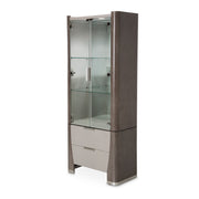 Roxbury Park - Display Cabinet - Slate - R&R Furniture Gallery (Fountain Valley, CA)