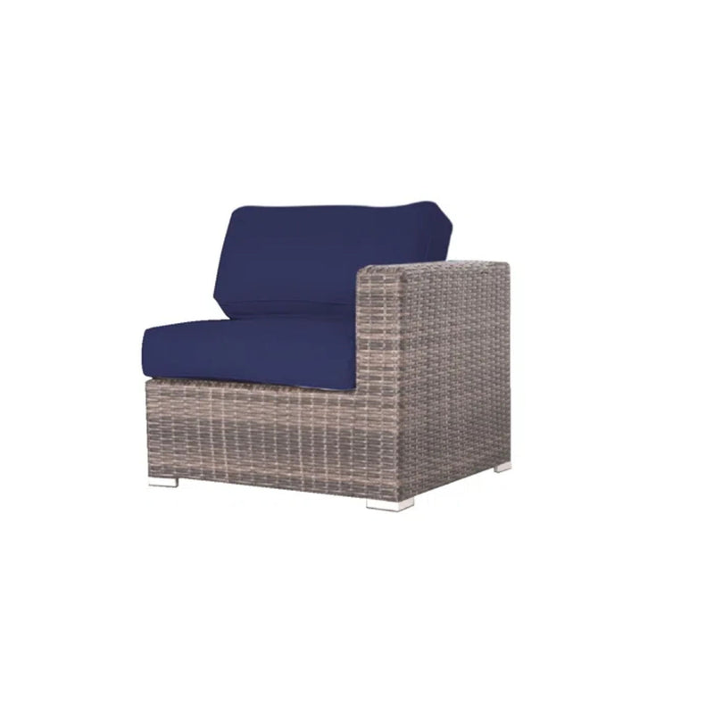 Luxurious Wicker Patio Sectional With Weather Resistant Sunbrella Cushions - R&R Furniture Gallery (Fountain Valley, CA)