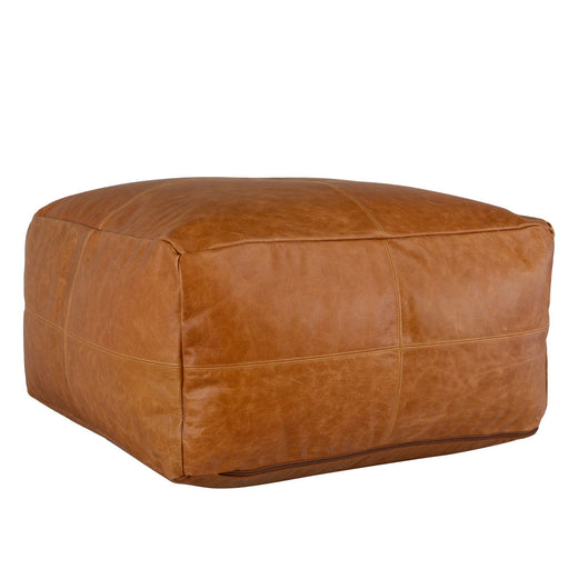Poufs - Leather Pouf - R&R Furniture Gallery (Fountain Valley, CA)