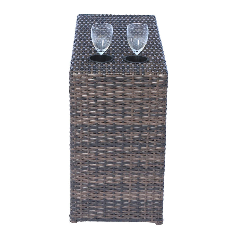 Stylish Wicker Patio Set Table - R&R Furniture Gallery (Fountain Valley, CA)