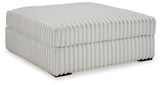 Stupendous - Oversized Accent Ottoman - Alloy - R&R Furniture Gallery (Fountain Valley, CA)