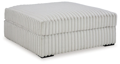 Stupendous - Oversized Accent Ottoman - Alloy - R&R Furniture Gallery (Fountain Valley, CA)
