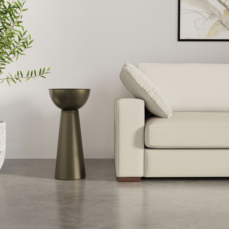 Surrey - Side Table - Antique Gold - R&R Furniture Gallery (Fountain Valley, CA)