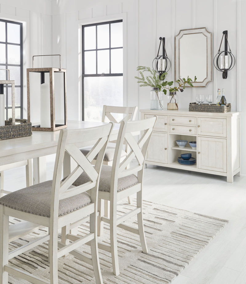 Robbinsdale - Dining Room Server - Antique White - R&R Furniture Gallery (Fountain Valley, CA)