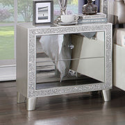 Sliverfluff - Nightstand - Mirrored & Champagne - R&R Furniture Gallery (Fountain Valley, CA)