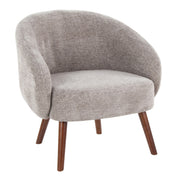 Lumi Source Ashland accent lounge chair with elegant design, featuring plush upholstery and modern style for living room decor.